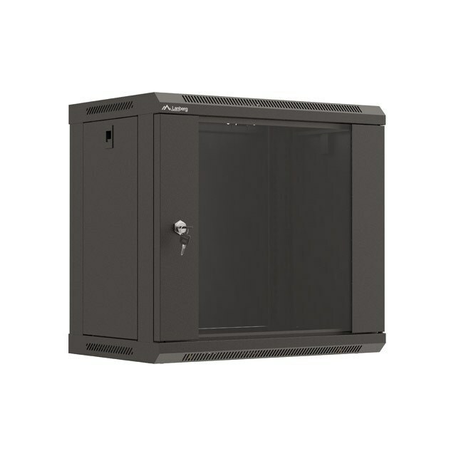 LANBERG WF03-5309-10B rack cabinet 9U Wall