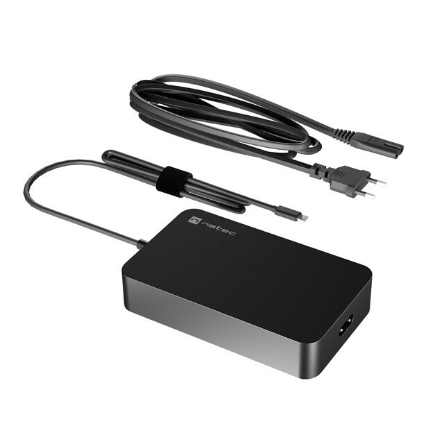 NATEC  Laptop charger Grayling USB-C 90W