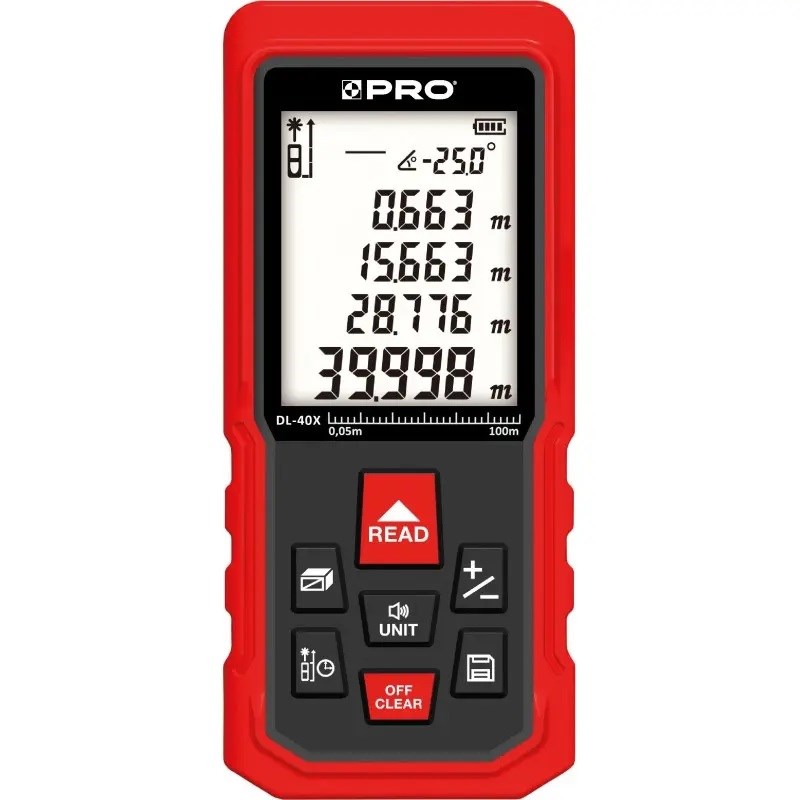 Volt Polska Laser Distance Meter DL-40X