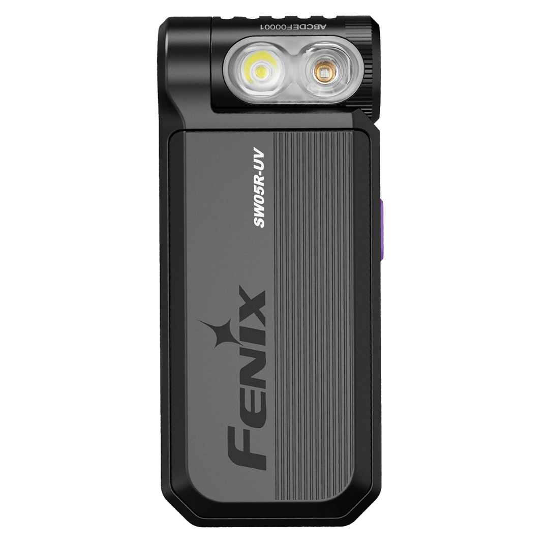 Fenix Latarka LED SW05R-UV czarna |