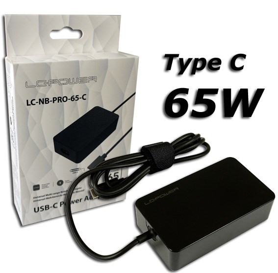 LC-POWER  LC-NB-PRO-65-C power adapter/inverter Indoor 65