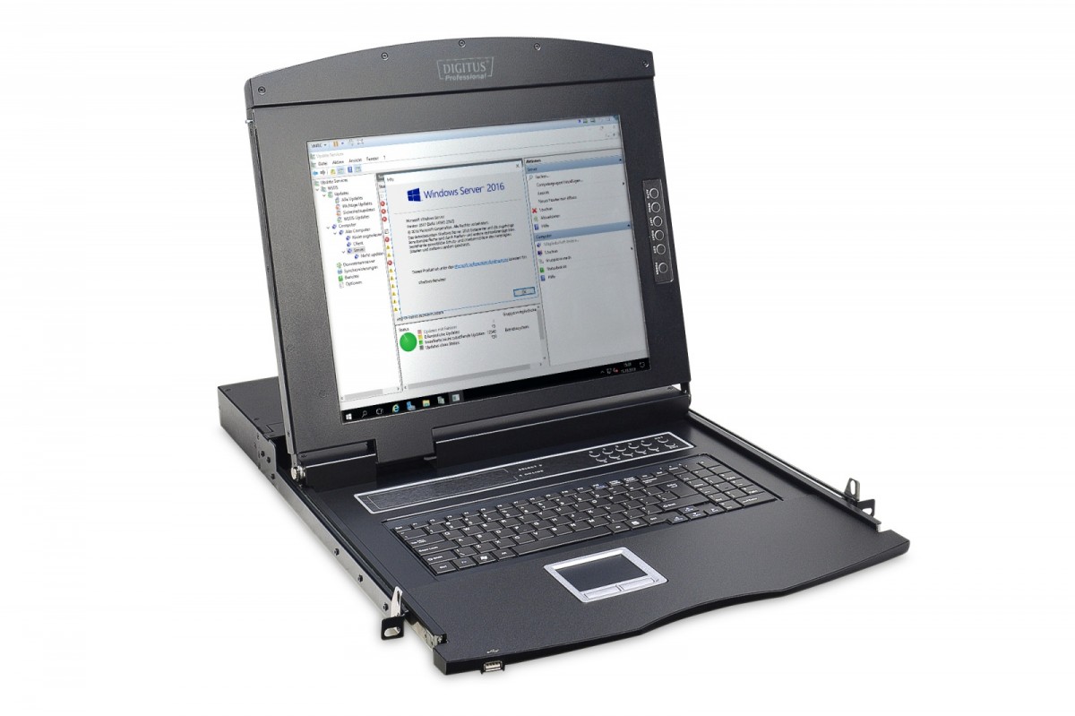 Digitus  LCD Console 17inch KVM touchpad