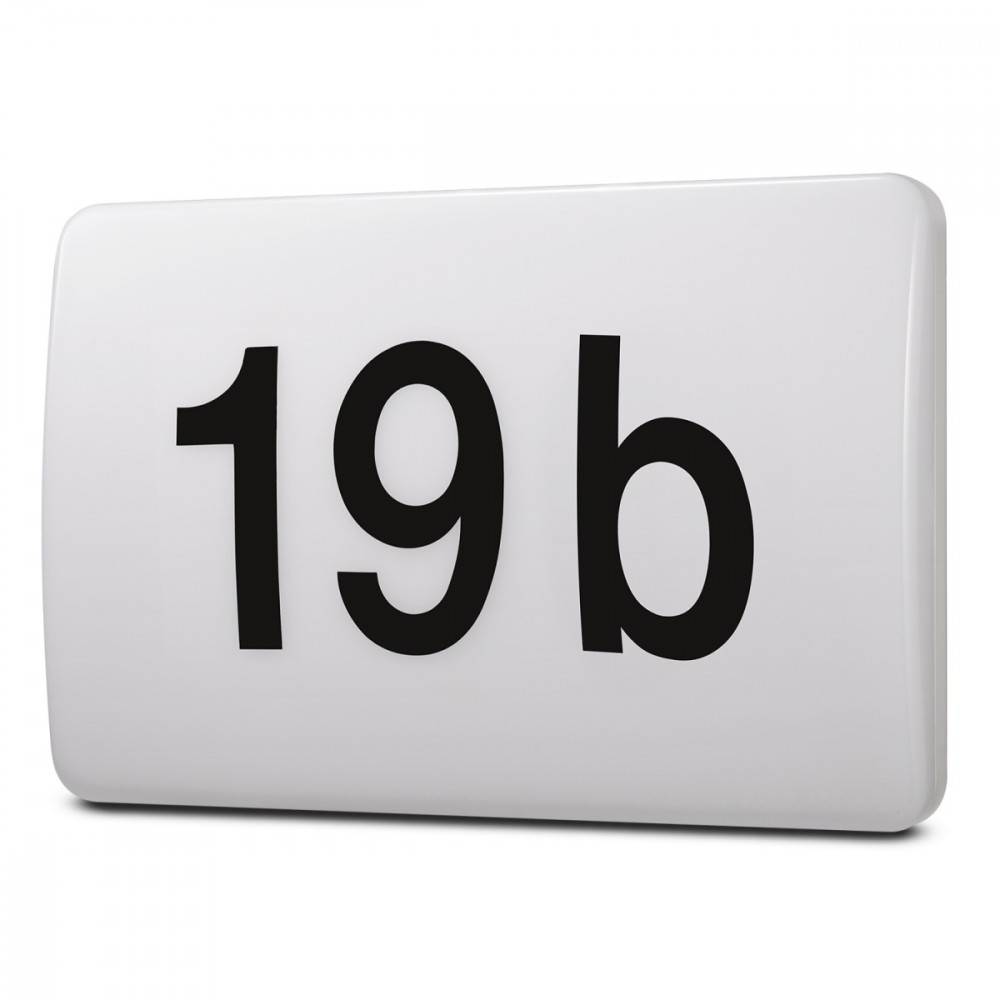 Maclean  LED House Number Light With