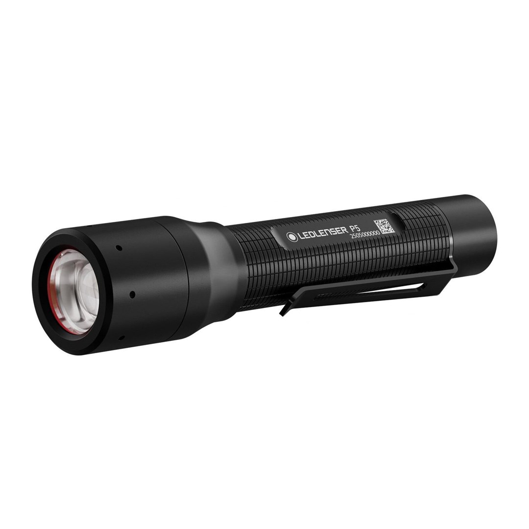 Ledlenser  P5 Black Torch with clip