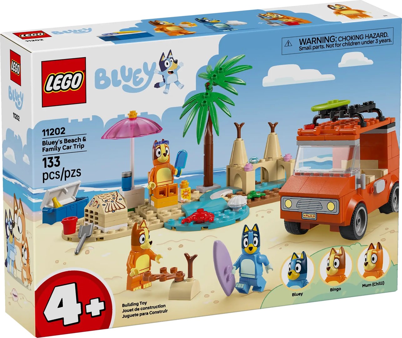 LEGO  BLUEY 11202 Bluey`s Beach &