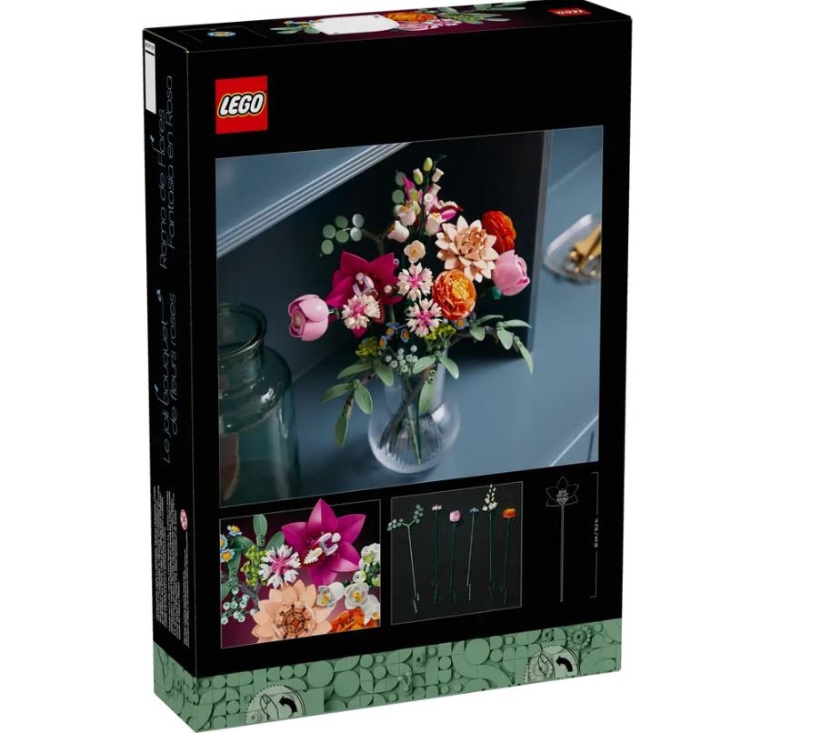 LEGO Botanicals 10342 Pretty Pink Flower