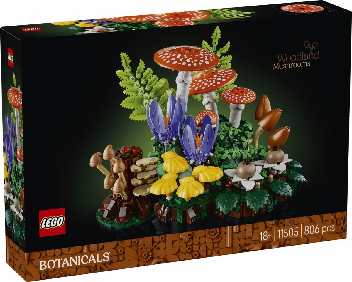 LEGO Botanicals 11505 Woodland Mushrooms |