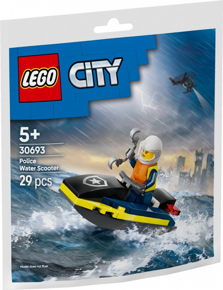 LEGO   City 30693 Police Water Scooter