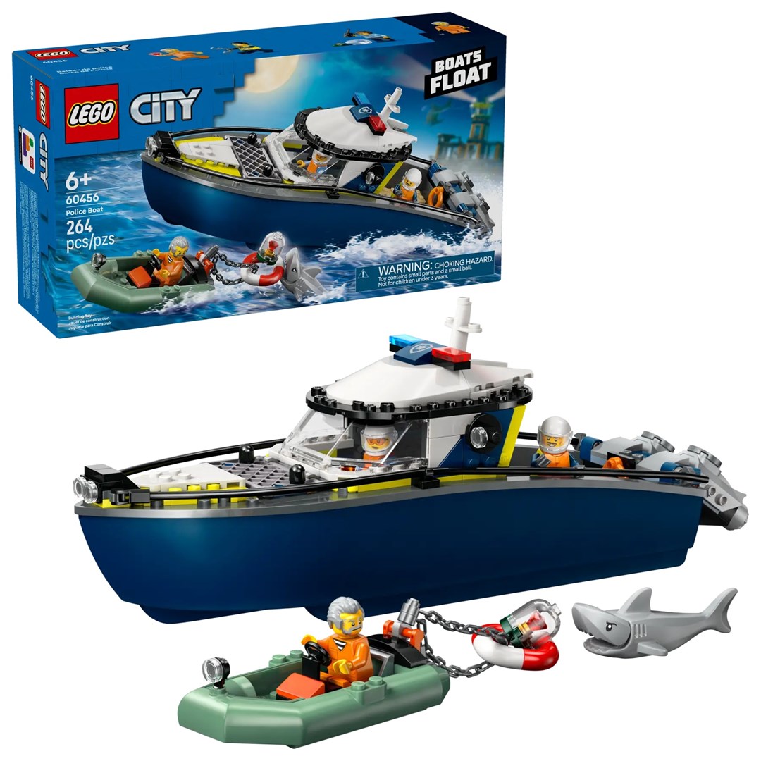 LEGO  CITY 60456 Police Boat Chase