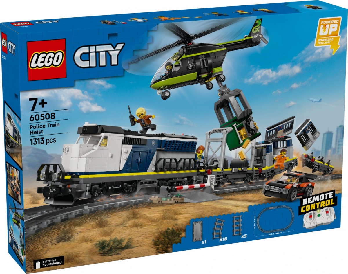 LEGO   City 60508 Police Train Heist
