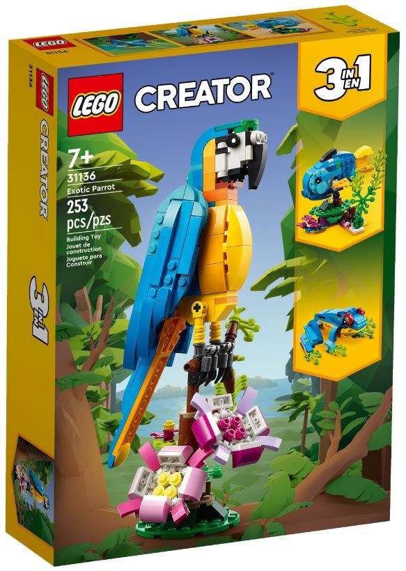 LEGO CREATOR 31136 EXOTIC PARROT |