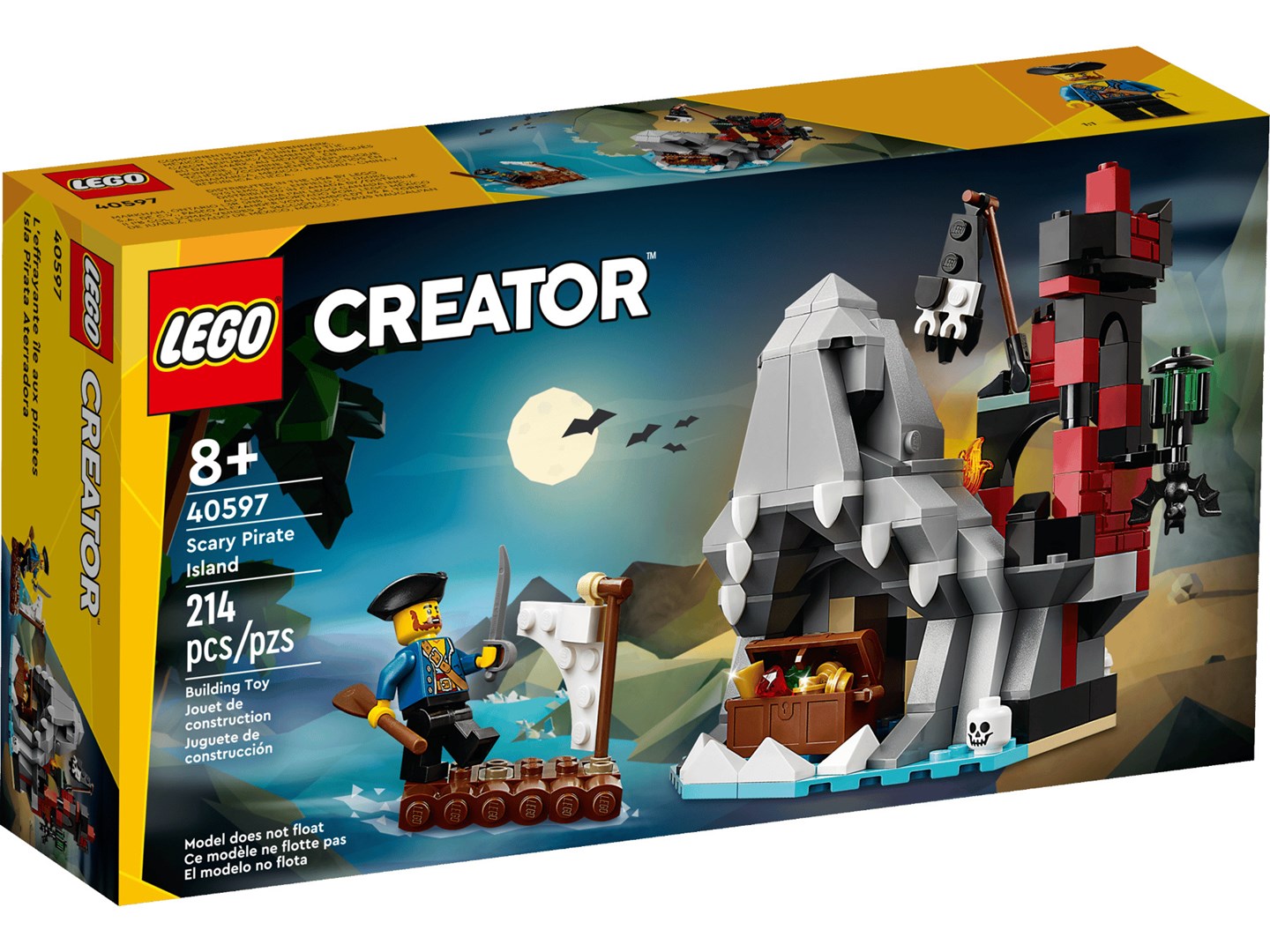 LEGO  CREATOR 40597 Scary Pirate Island