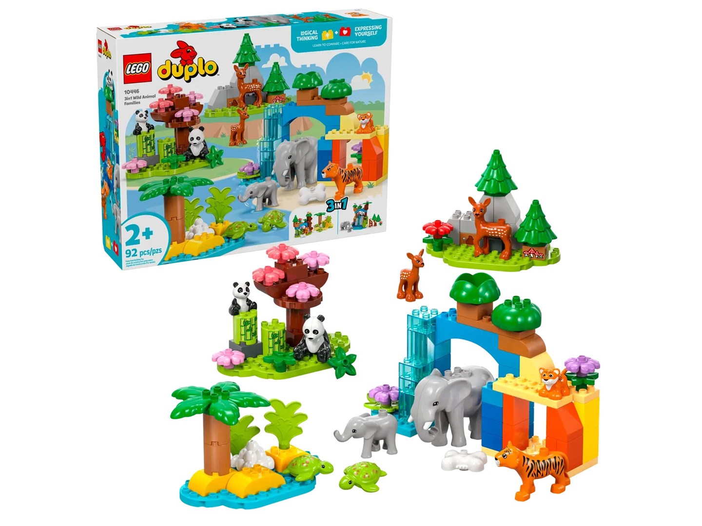 LEGO  DUPLO 10446 3in1 Wild Animals