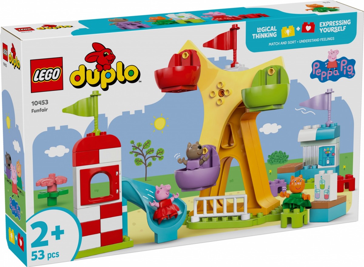 LEGO   DUPLO Peppa Pig 10453 Funfair
