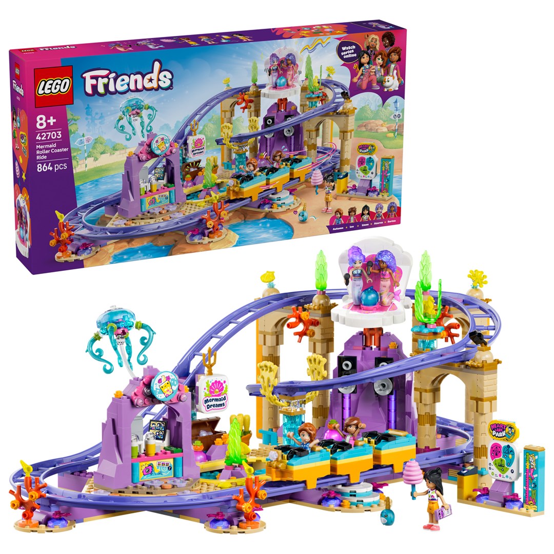 LEGO  FRIENDS 42703 Mermaid Roller Coaster