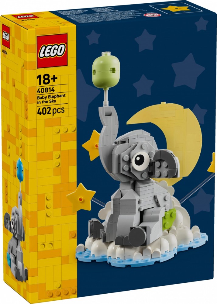LEGO   Iconic 40814 Baby Elephant in