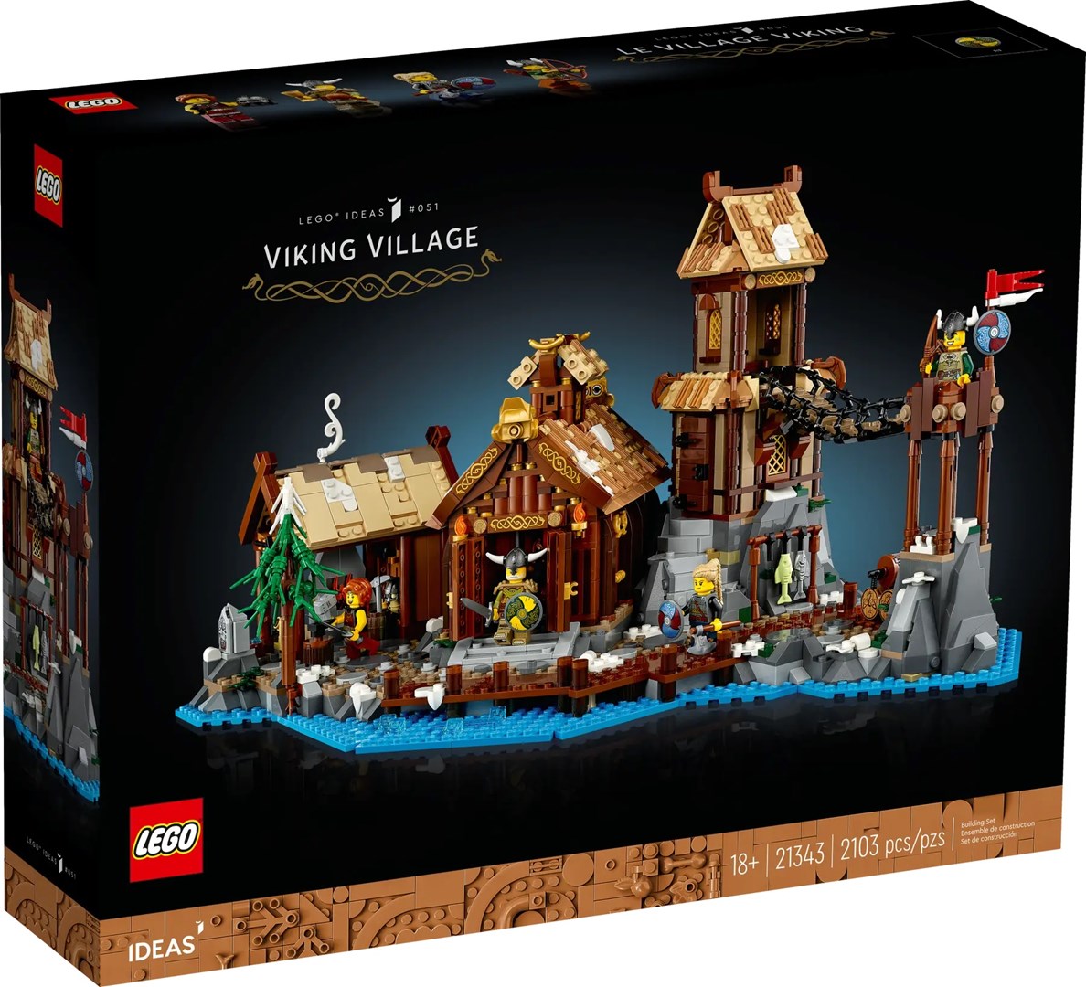 LEGO IDEAS 21343 VIKING VILLAGE |
