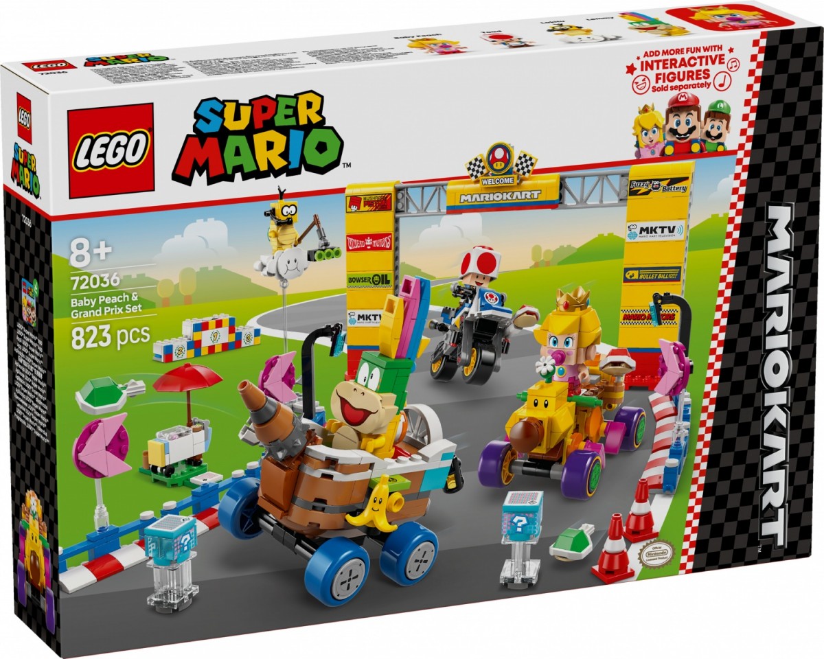 LEGO   Mario Kart - Baby Peach