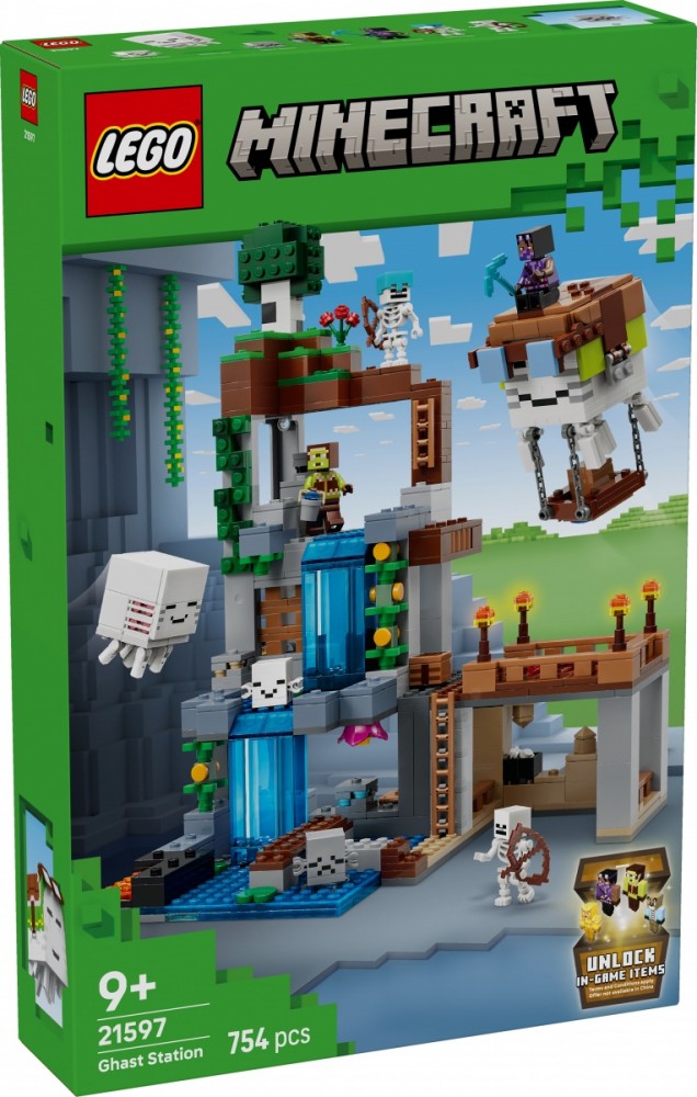 LEGO Blocks Minecraft 21597 Ghast Station