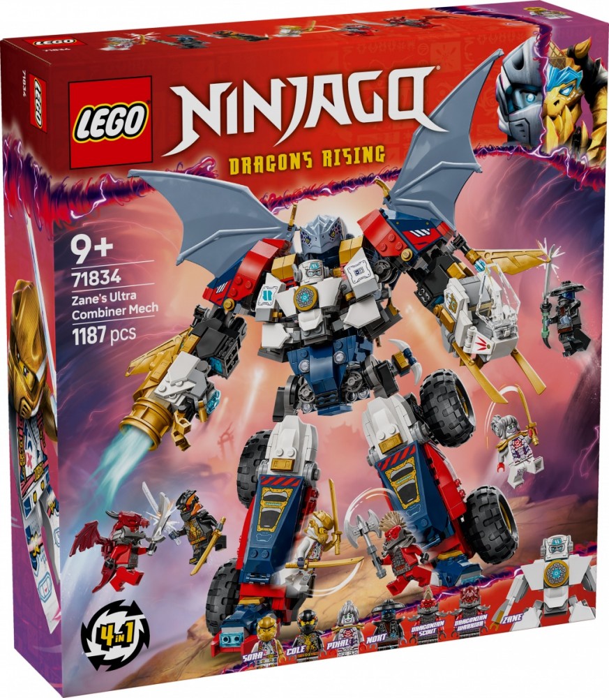 LEGO   Ninjago 71834 Zane`s Ultra Combiner