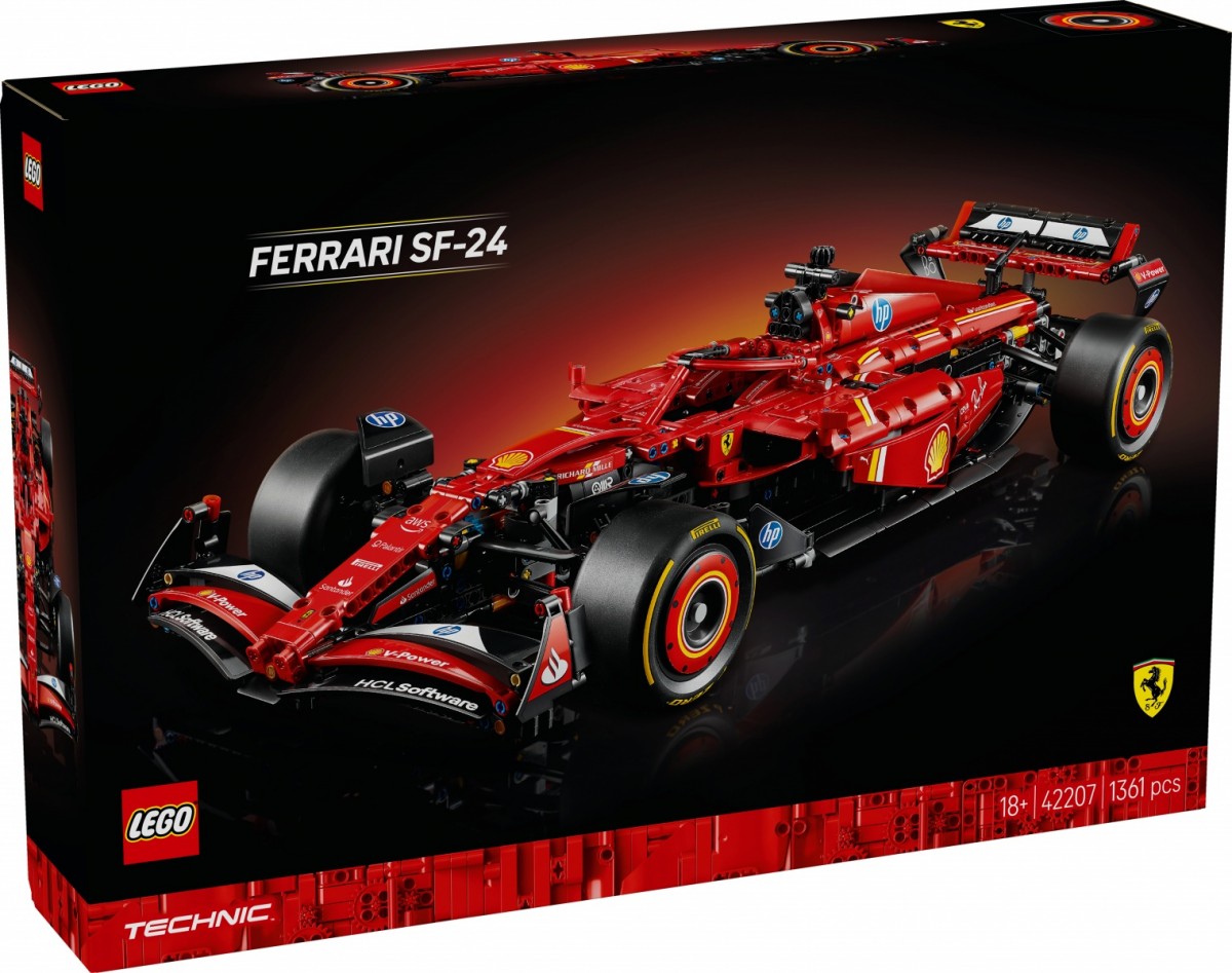 LEGO   Technic 42207 Bolid F1 Ferrari