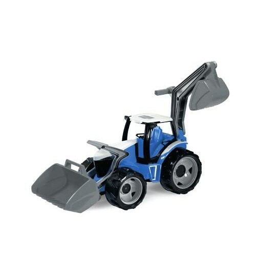 Lena Tractor with excavator bucket 107