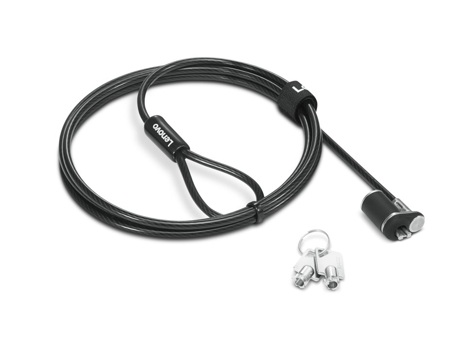Lenovo 4XE1F30276 cable lock Black 1