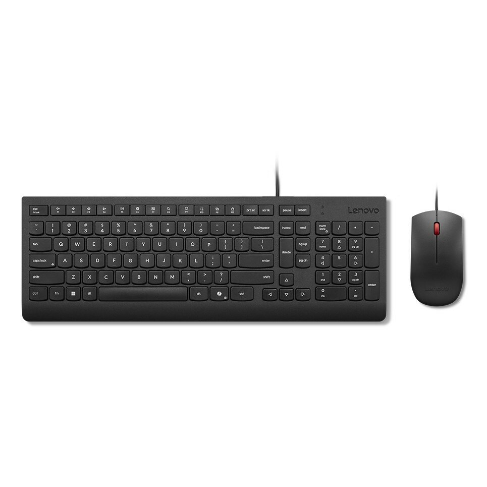 Lenovo Essential Wired Combo Black US