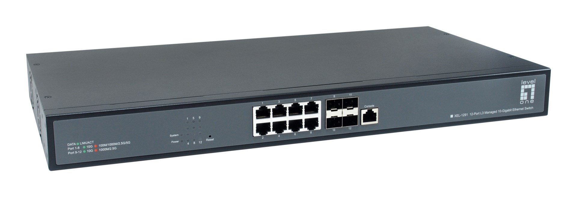 No name LevelOne 12-Port L3 Managed