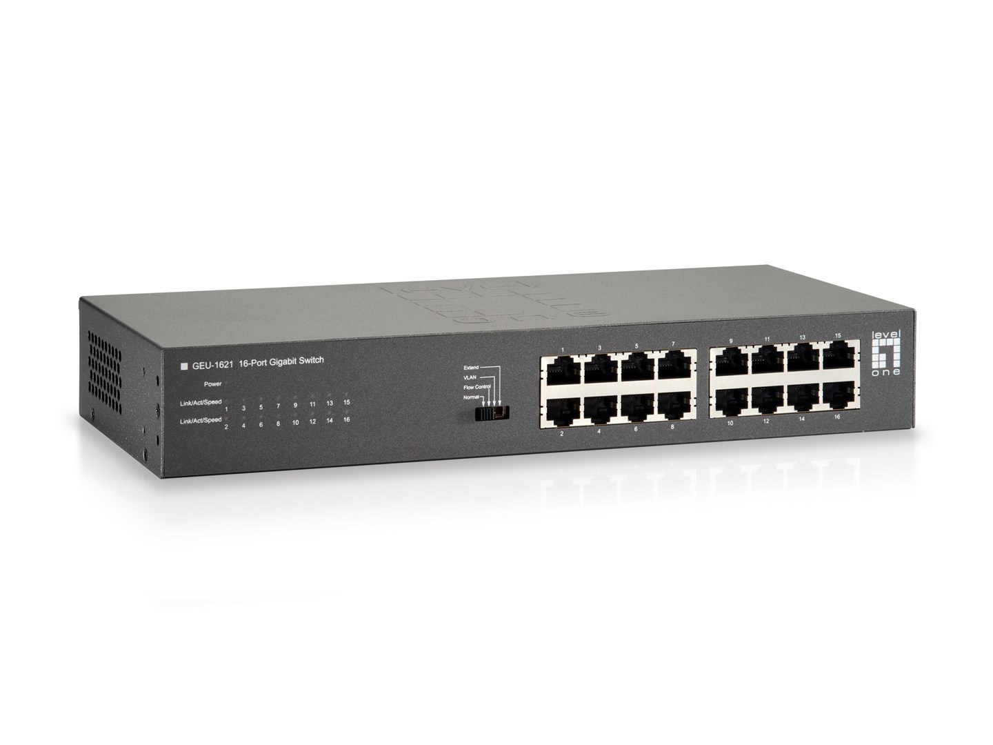 No name LevelOne 16-Port Gigabit Switch