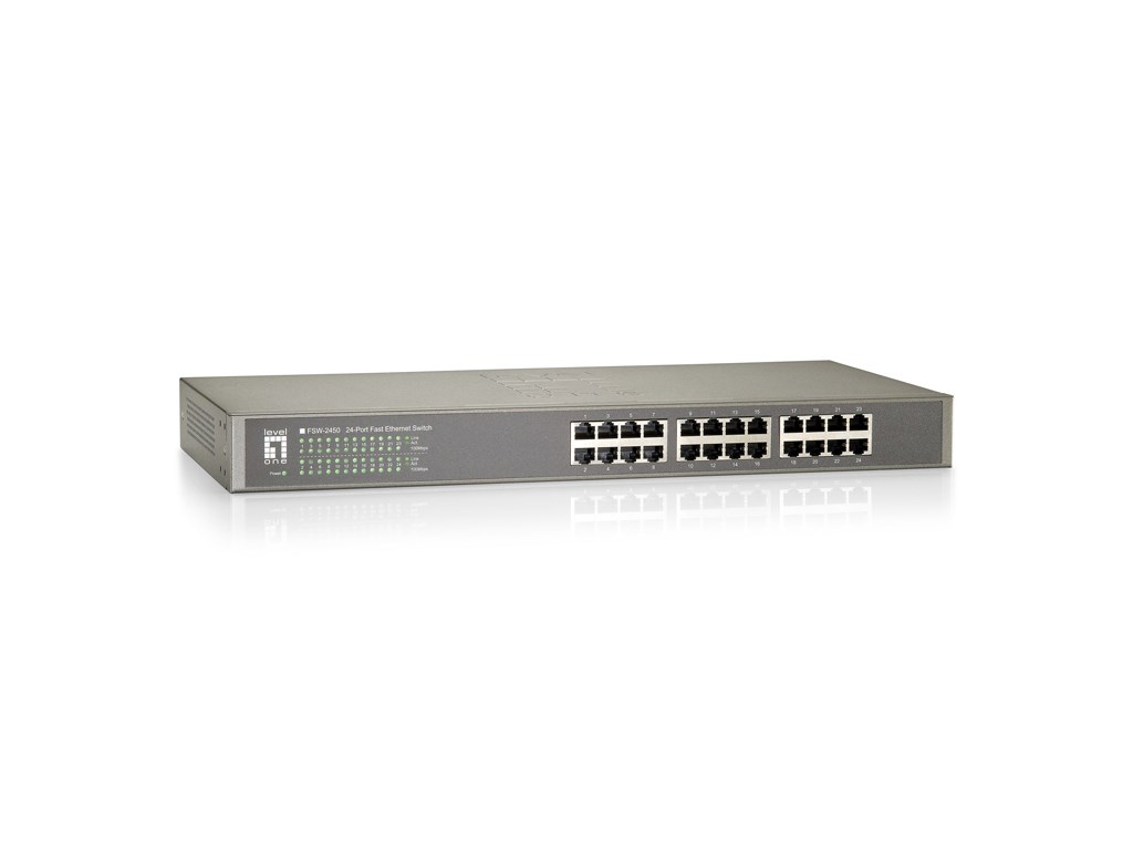 No name LevelOne 24-Port Fast Ethernet