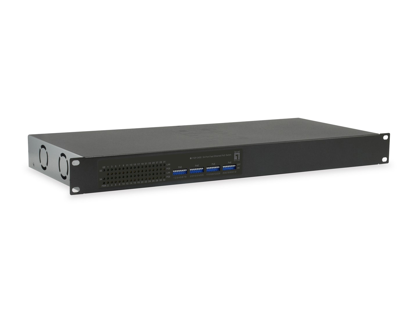 No name LevelOne 34-Port Fast Ethernet