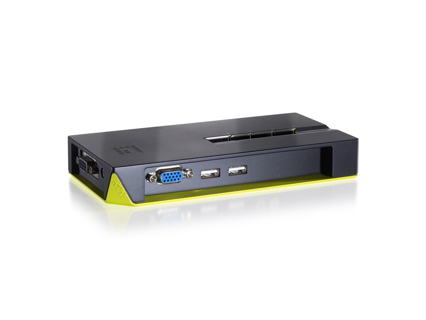 No name LevelOne 4-Port USB VGA