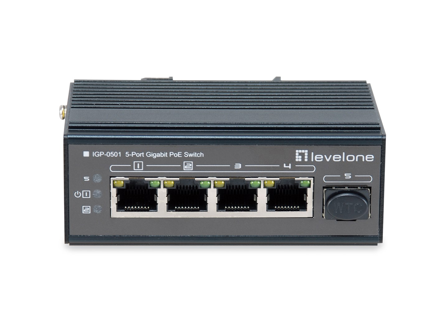 No name LevelOne 5-Port Gigabit Industrial