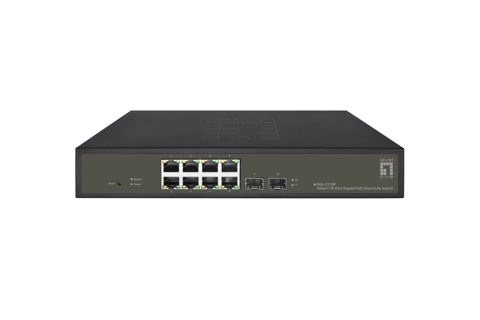 No name LevelOne Hilbert 10-Port Gigabit