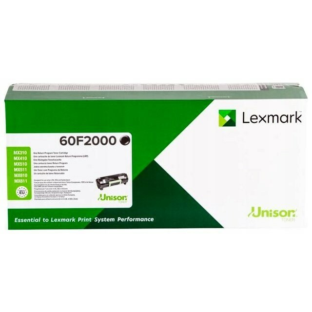 Lexmark 602 toner cartridge 1 pc(s)