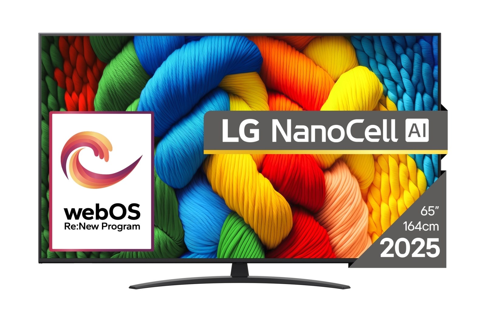 LG NanoCell AI 65NANO81A3A TV 165