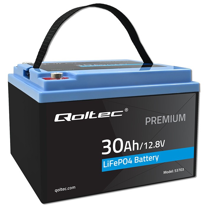 Qoltec  LiFePO4 battery 12.08V, 30Ah