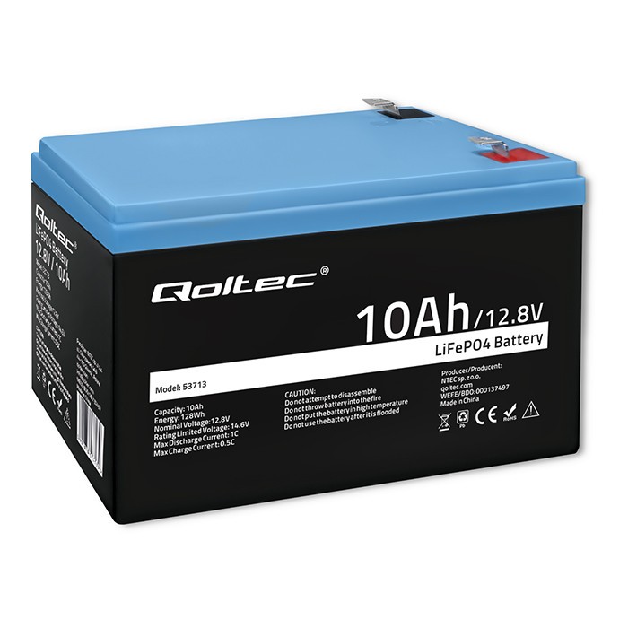 Qoltec  LiFePO4 Lithium Iron Phosphate Battery