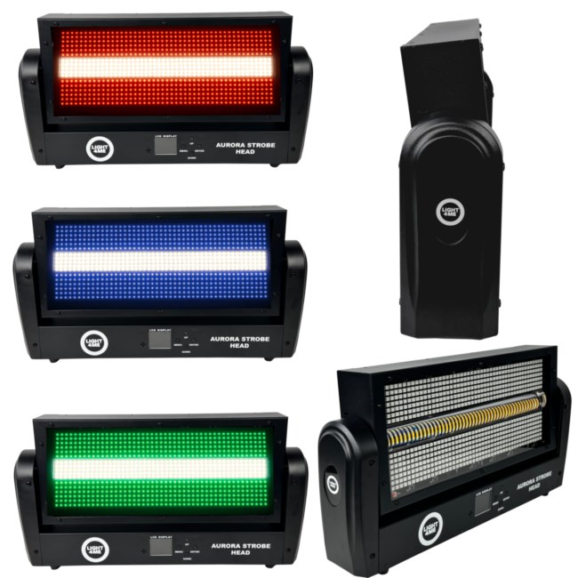 No name LIGHT4ME AURORA STROBE HEAD