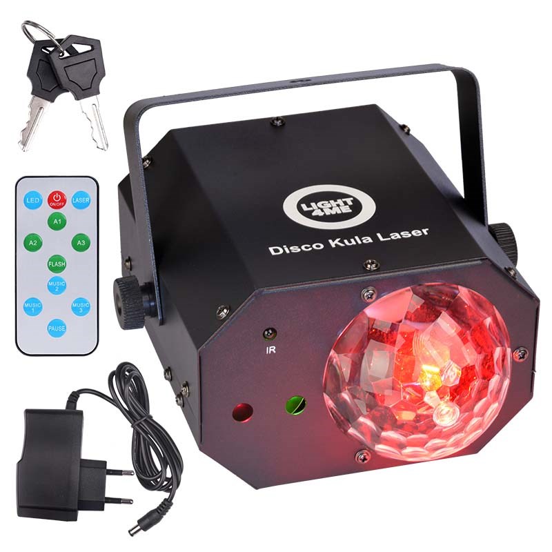 Light4Me DISCO SPHERE LASER multi-effect LED
