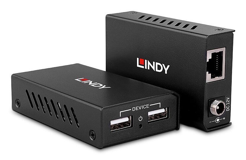 LINDY 100m 2 Port USB 2