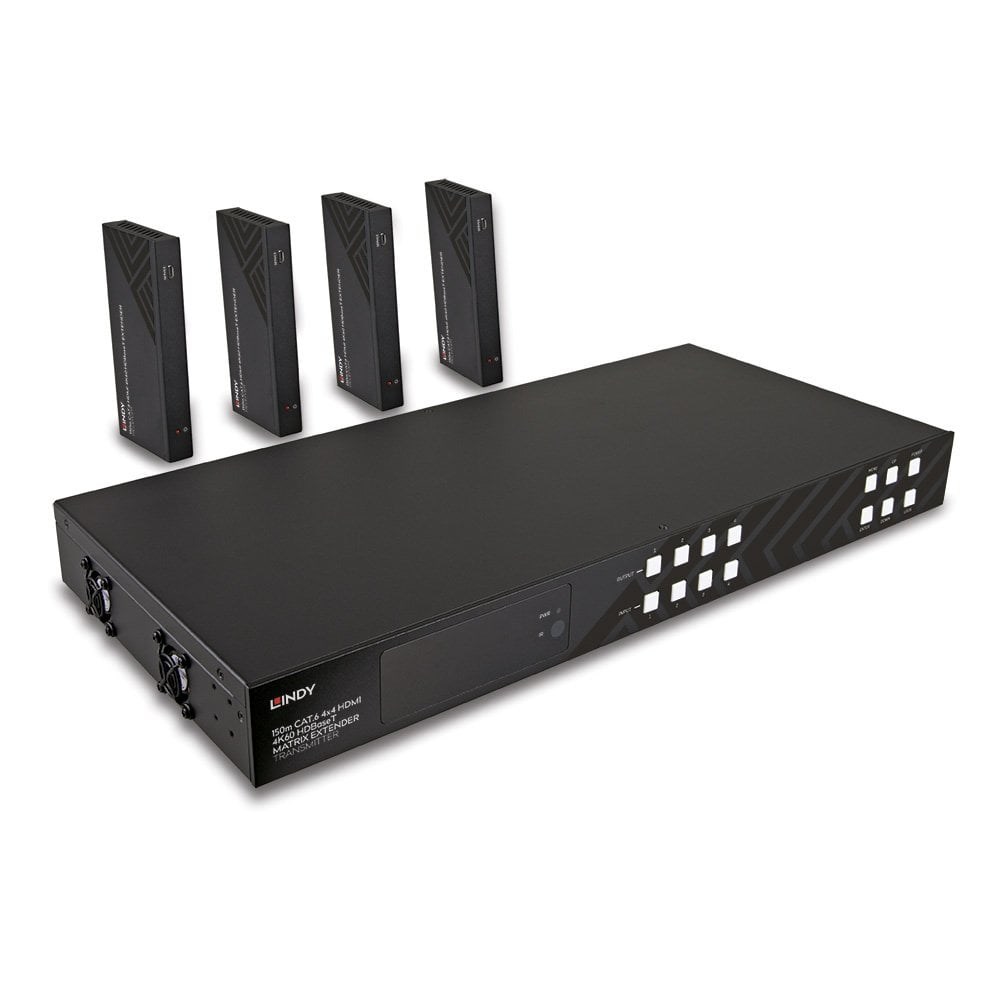 LINDY 150m Cat.6 4x4 HDMI