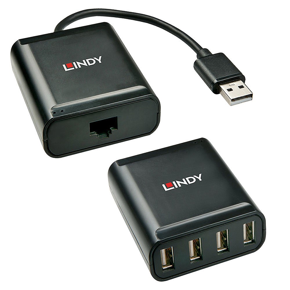 LINDY 60m 4 Port USB 2