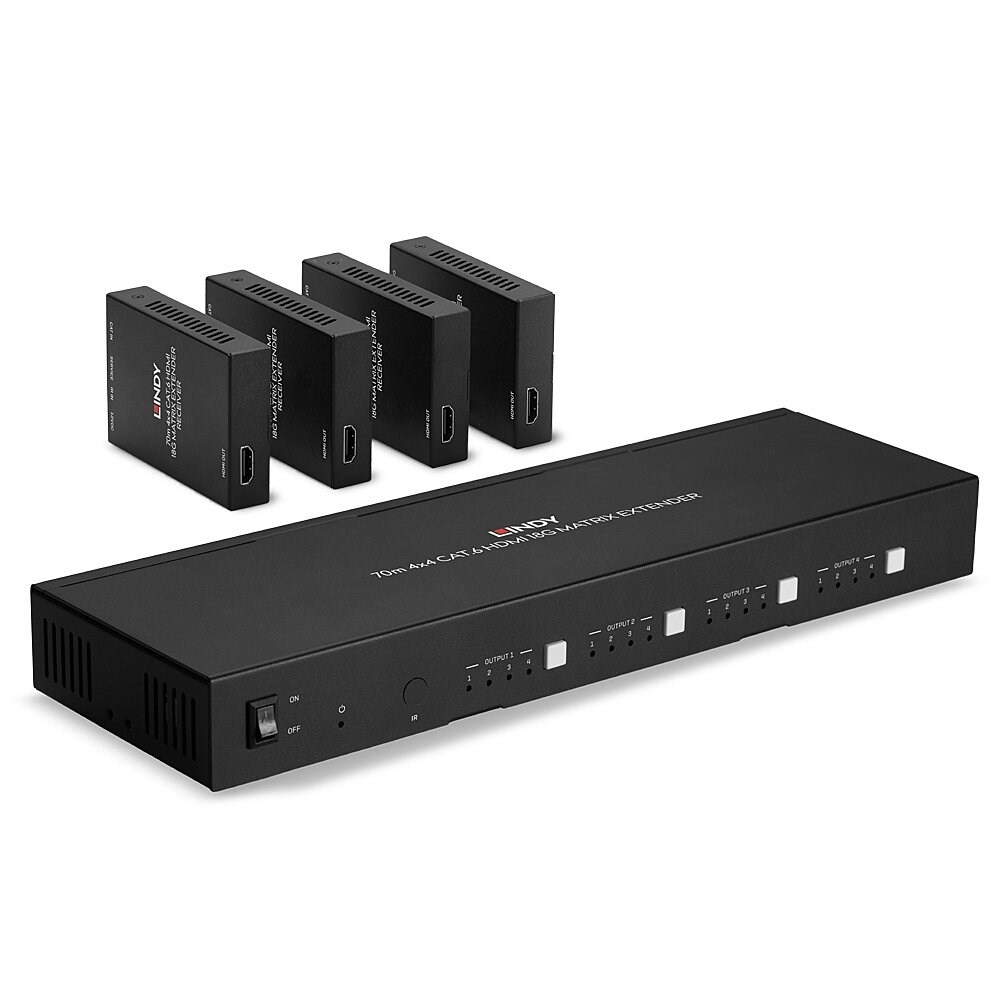 LINDY  70m Cat.6 4x4 HDMI