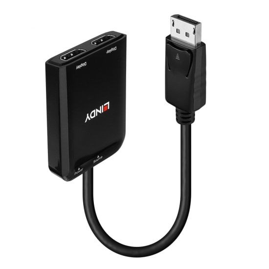 LINDY DisplayPort to 2 Port HDMI