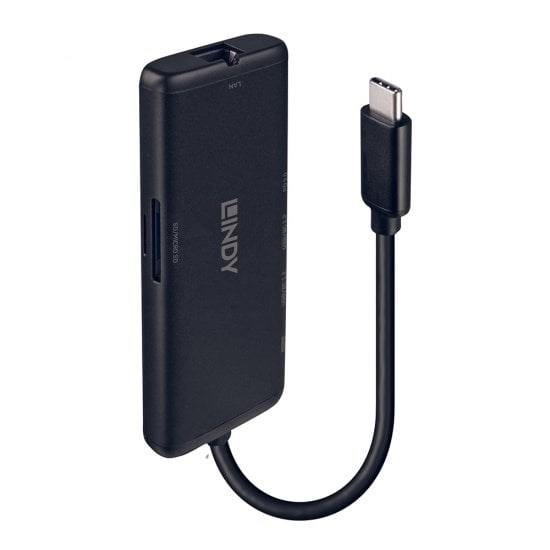 LINDY  DST-Mini USB-C Laptop Mini Docking