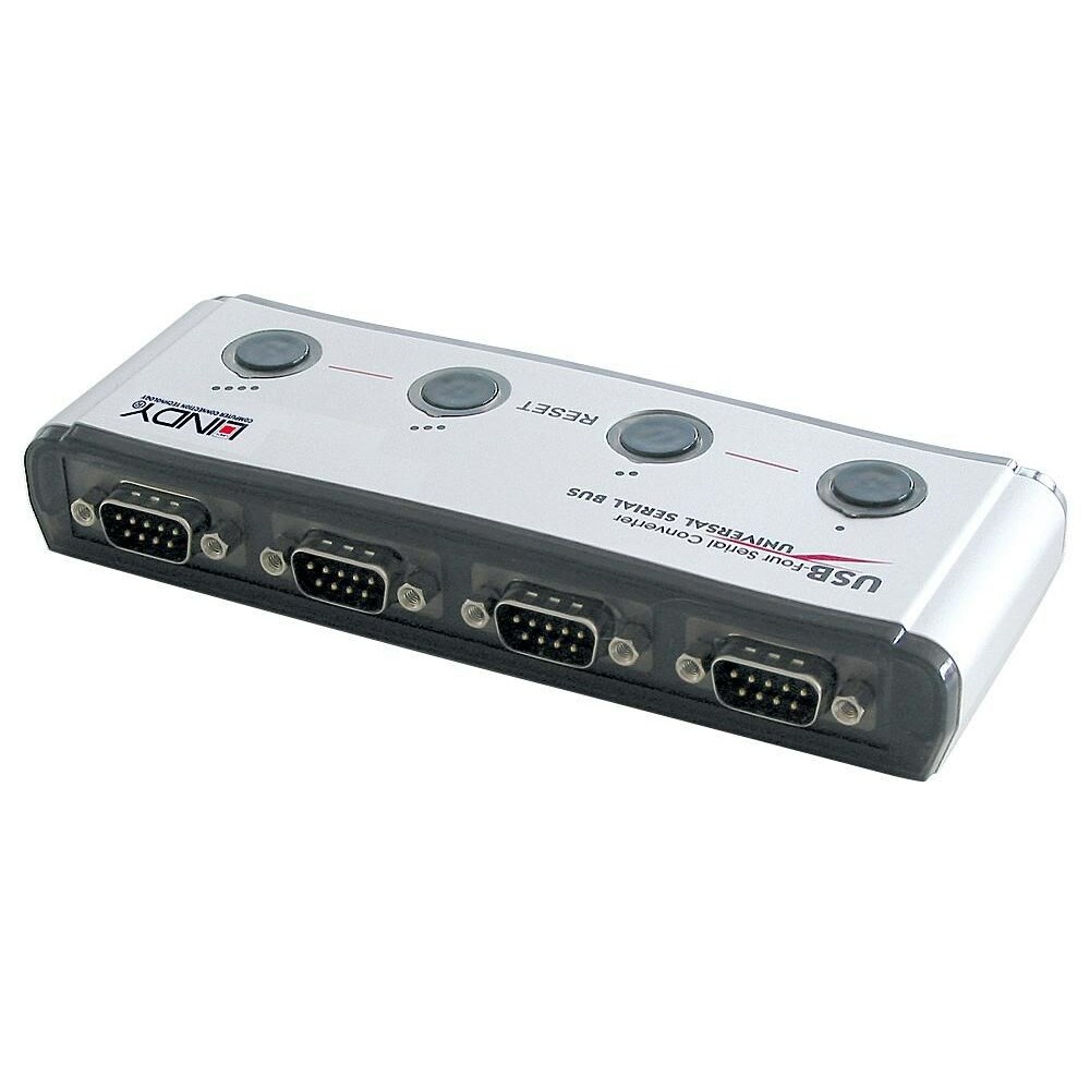 LINDY  USB to 4 Port Serial