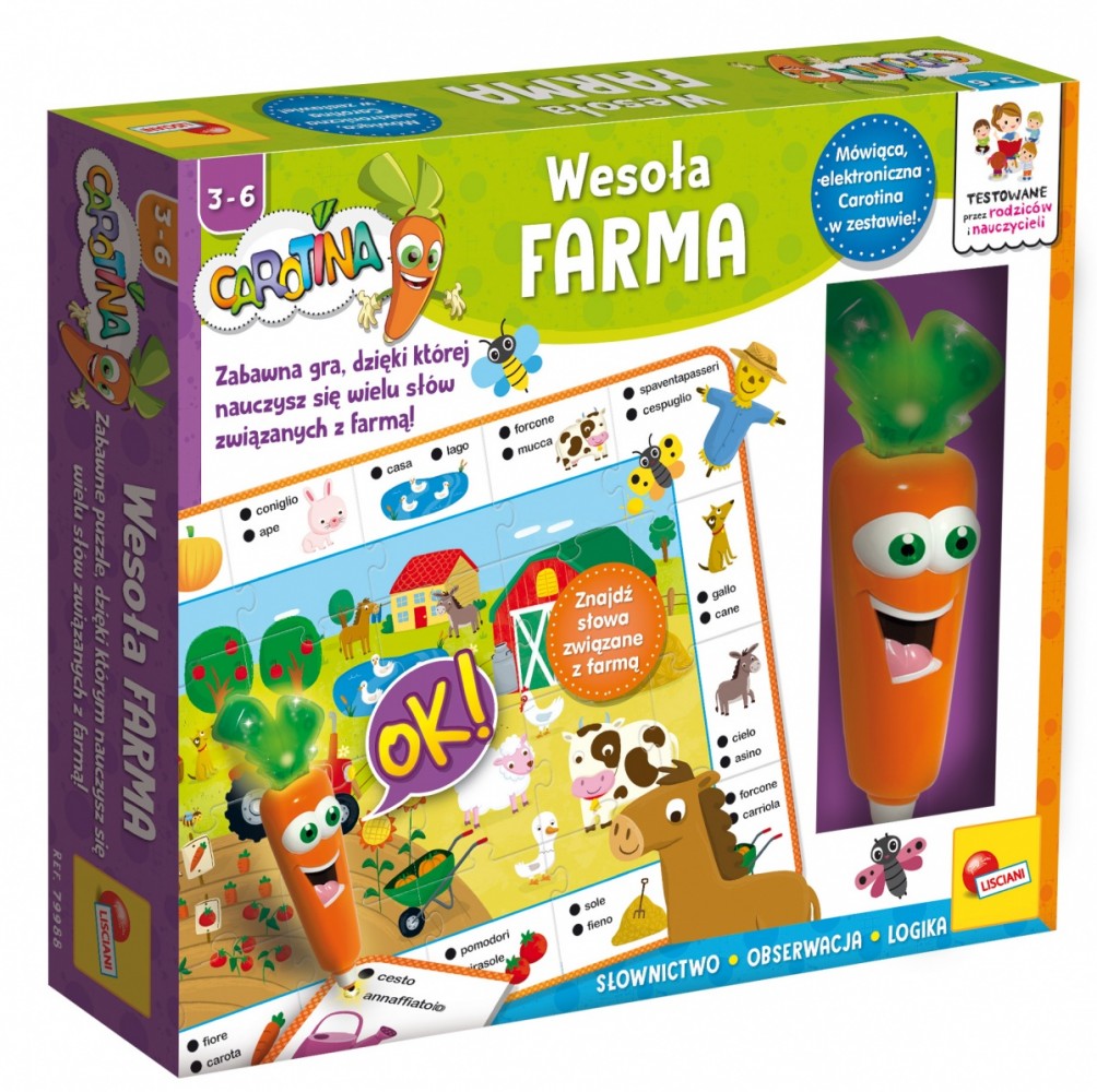 Lisciani Carotina Happy Farm | 304-PL79988