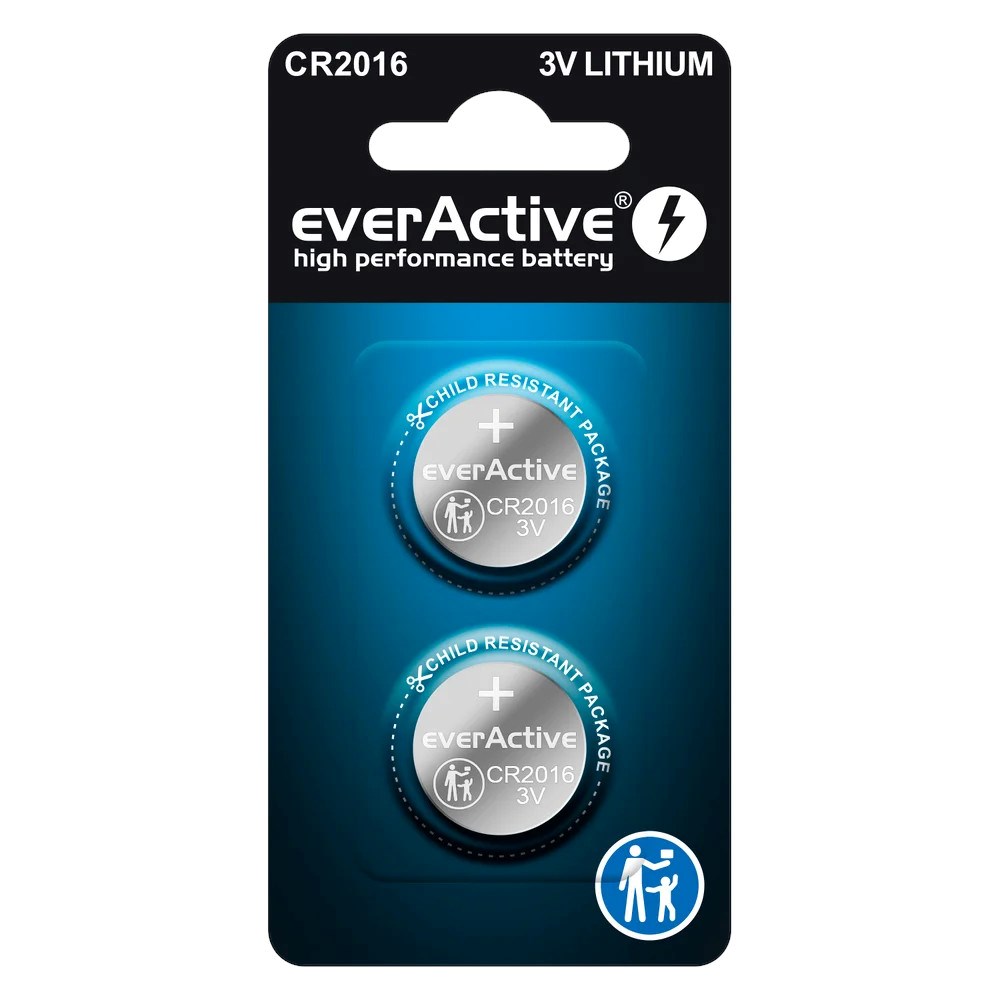 EverActive Lithium batteries mini  CR2016 blister
